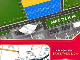 Đầu Tư Đón Đầu Lô Đất Vàng Đối Diện Sân Bay , Giá Siêu Lúa Non	