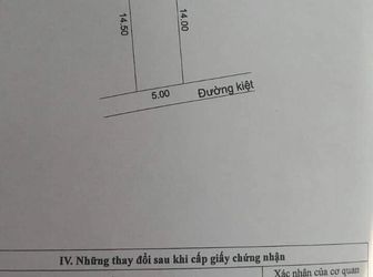 Bán Lô Đất Kiệt 500 Tôn Đản Kiệt 3M Oto Vào Được Vi Trí Quá Đẹp Cách Đường Chính 50M 
