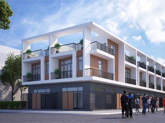 Bán Nhà Ngay Trung Tâm Long Hồ 1 Trệt 2 Lầu Chỉ Với 525 Triệu