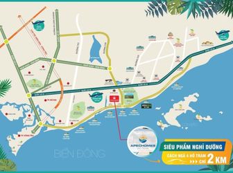 Bán Đất Dự Án Apechomes Hồ Tràm Thổ Cư 100%