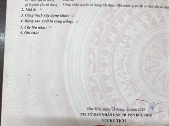 Đất 2 Mặt Tiền Đường Tỉnh Lộ 10, 43X20M Thổ Cư 100% Sổ Hồng Riêng.