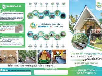 Đất Nền Trang Trại Kết Hợp Nghĩ Dưỡng Giá 1Tr7/m2  Đã Có Sổ Đỏ 