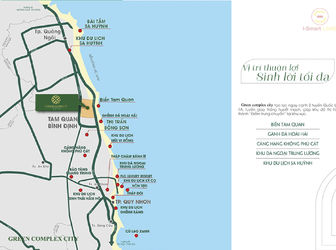  Nhận Đặt Chỗ Giai Đoạn 1 Dự Án Green Complex City - Đất Nền Ven Biển Tại Bình Định