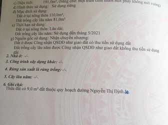 Cần Bán Lô Mặt Tiền Nguyễn Thị Định Bảo Ninh 