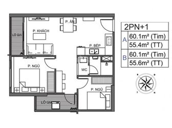 Chính Chủ Cần Bán Gấp Căn Hộ Vinhomes Smart City 59M2 Gía Gốc Chủ Đầu Tư Lh 0328069969
