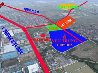 Sở Hữu Đất Khu Đô Thị Mới Yên Trung Thụy Hòa Chỉ 1,25 Tỷ