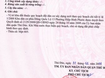 Bán Lô Đất Thổ Cư Chính Chủ Quận Thủ Đức