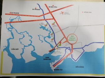 Đất Thổ Cư Phú Mỹ Gần Cảng Cái Mép - Thị Vải Pháp Lý Rõ Ràng Sổ Hồng Trao Tay