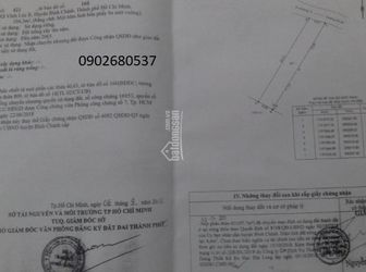 Cần Tiền Bán Gấp Đất Lô Mặt Tiền Võ Văn Vân, Bình Chánh, Sổ Riêng 900Tr/104M2 , Hiếu:0902680537
