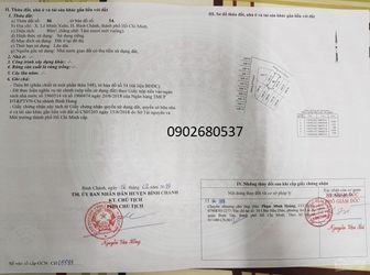 Cần Tiền Bán Gấp Đất Ngay Mặt Tiền Trần Đại Nghĩa, Bình Chánh, Shr 900Tr/nền Xdtd, Hiếu:0902680537 