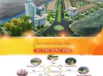 Cần Bán 2 Lô Đất Xuất Ngoại Giao - Khu Đô Thị Nam Phúc Yên