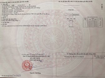 Chính Chủ Cần Tiền Bán Lại Lô Đất Ngay Chợ Tân Phú Trung