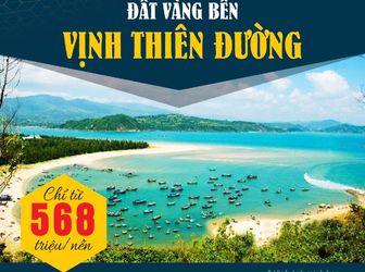 Bán Đất Nền Biển Phú Yên Chỉ 568 Triệu Cạnh Ghềnh Đá Dĩa Xứ Hoa Vàng Trên Cỏ Xanh