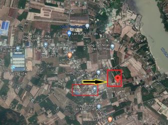 Bán Đất Sổ Đỏ 149M2 Sau Lưng Chợ Tóc Tiên, Phú Mỹ, Bà Rịa Vũng Tàu