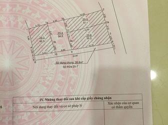 Bán Đất Sổ Đỏ Phố Nhân Hòa, Xã Tả Thanh Oai 850 Triệu Diện Tích 34,6M2