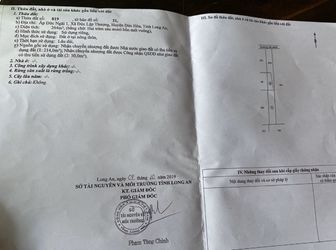 Chinh Chủ Bán Nền 264M2,giá 2Tỷ 2 Thổ,quốc Lộ N2,đức Lập Thượng,long An