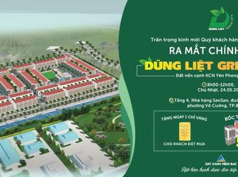 24/05 Ra Mắt Chính Thức Siêu Phẩm Đầu Tư -  Đất Nền Kcn Yên Phong, Bắc Ninh Đặt Chỗ Nhanh Tay – Lựa Ngay Lô Đẹp 