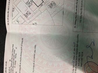 Bán Đất Cầu 1 Cao Xanh, Diện tích 49m2, mặt tiền 4.5m. Cách Đường Oto 20m