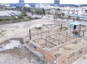 Bán Đất Đối Diện Khu Công Nghiệp Tân Kim (Mặt Tiền), 90M2 640Tr