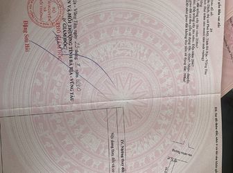 Cần Bán Đất Mặt Tiền Đường Lớn Kp1 Phường Hắc Dịch ,tx Phú Mỹ 