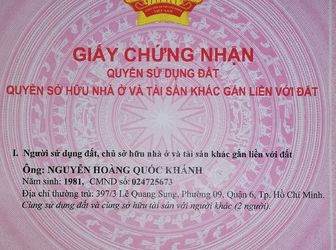 Cần Bán Gấp Nhà Sổ Hồng Chính Chủ Diện Tích Lớn