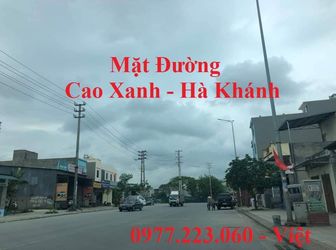  Bán Đất Mặt Đường Hà Khánh. Dt: 90M2,mt:5M.h:đông Nam Kinh Doanh Tốt !!!