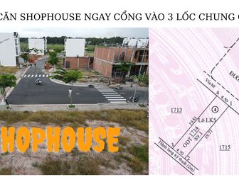 Bán Gấp Căn Shophouse Ngay Lối Vào 3 Lốc Chung Cư Vietsing Reverside.