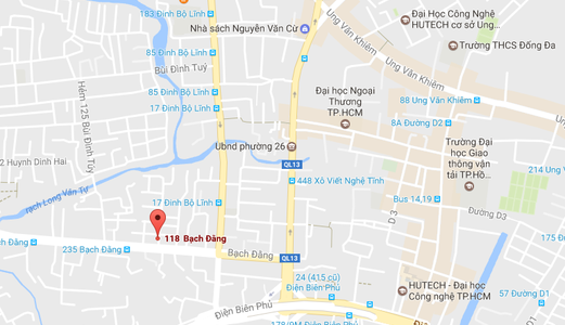Cho Thuê Nhà Nguyên Căn Đường Bạch Đằng Quận Bình Thạnh