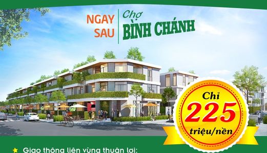 Dự án Hưng Phát Garden gần chợ Bình Chánh điểm nóng đầu tư sinh lời nhanh sổ hồng thổ cư 100%