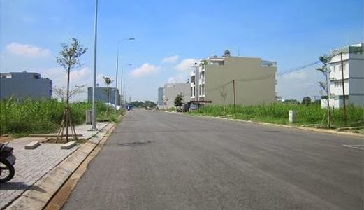 Bán đất thổ cư tại Bình Chánh giá rẻ sổ hồng riêng DT 100m2 ngay mặt tiền đường Đinh Đức Thiện Ck6%