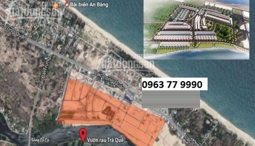 Mở Bán đất nền Hội an dự án Hội An Royal. Ngay khu phố tây du lịch An Bàng cạnh bến du thuyền.