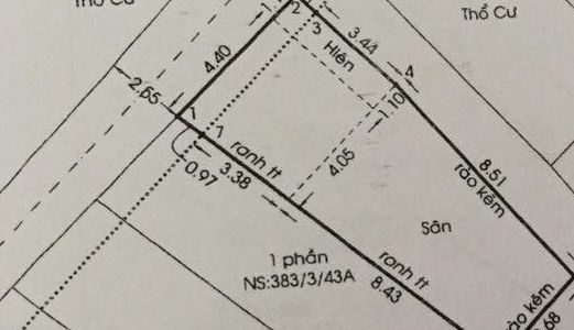 Cần bán đất thỗ cư ngay vincom quang trung gò vấp 