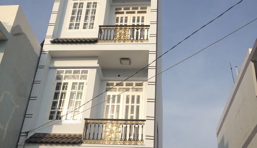 Bán Nhà Mới Dt 4x18m Xây Dựng 3.5 Tấm Đường Trước Nhà 8m Giá 3.4 Tỷ Lh 0918 688 067