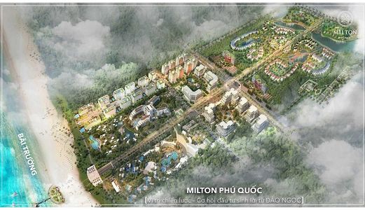 Milton Phú Quốc Đất Nền Quy Mô Từ 2400 M2 – 3600 M2/ Lô Giá Từ 24 Tỷ - 50 Tỷ/ Lô.