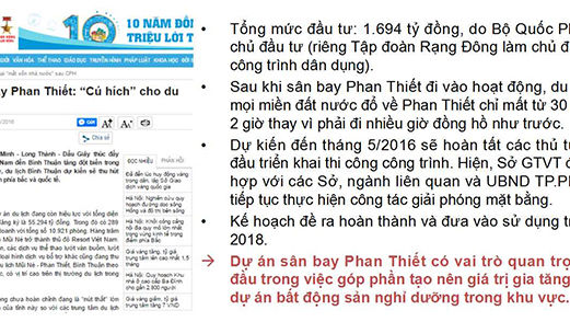 Mở Bán 200 Nền Sentosa Villa Biển Gần Sân Bay Phan Thiết 0942749669