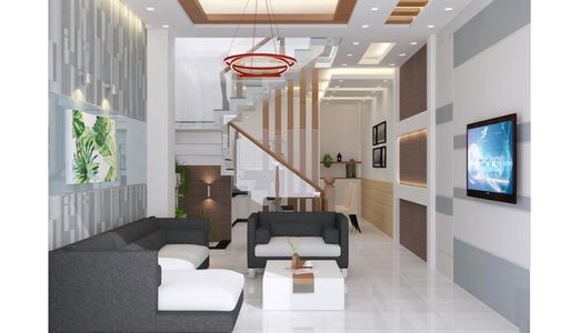 Nhà Tân Phú Trung, 80m2, 1T 1L. MT Đường 8m. Shr