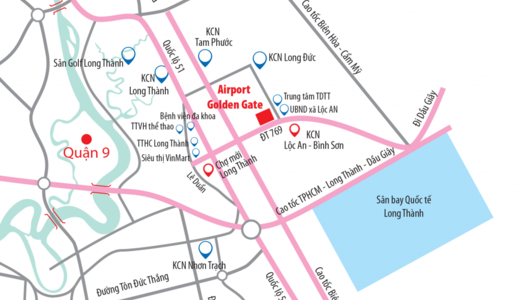 Bán Đất Mặt Tiền Đường 769 Trục Đường Chính Vô Sân Bay Long Thành Giá Chỉ Từ 7.5tr/M2