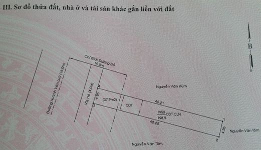 Đất  Đường Huỳnh Văn Lũy Thủ Dầu Một Bình Dương