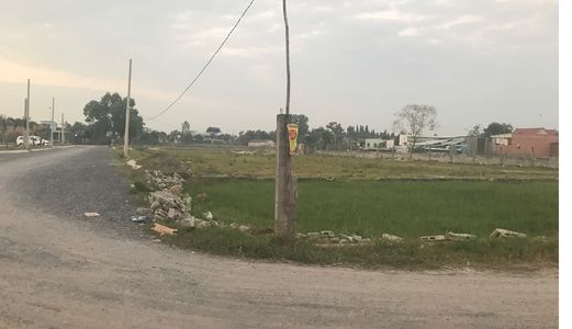 Bán Gấp Lô Đất 2 Mặt Tiền Đường 380tr/105m2 Đường Võ Chí Công, Kcn Cát Lái Shr