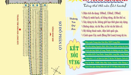 Đất Vàng Đầu Tư Và An Cư Tại Tam Phước ,Biên Hòa ,Đồng Nai ,Lh:0937475419