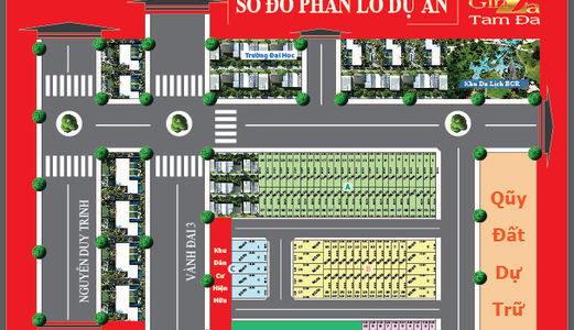 Mở Bán Đất Nền Dự Án Mặt Tiền Đường Tam Đa