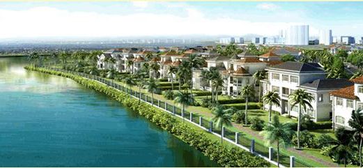Đất Biệt Thự Cao Cấp,Ven Sông Vàm Cỏ Giá Hợp Lý