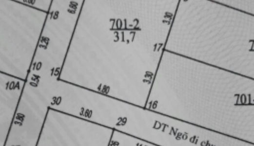 Bán Đất Lô Góc Đẹp 31.7m2  Đất Dương Nội 790tr - 0936.802.688.