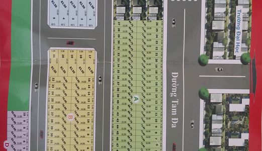 Mở Bán Đất Nền Mặt Tiền Đường Tam Đa Xây Dựng Tự Do | Giá Chỉ 650tr/Nền