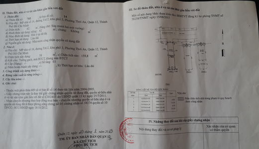 Cần Bán Căn Nhà Mặt Tiền Thới An 12, P. Thới An, Q12. Diện Tích: 62M2  Sổ Hồng Riêng, Giá 3 Tỷ Tl.