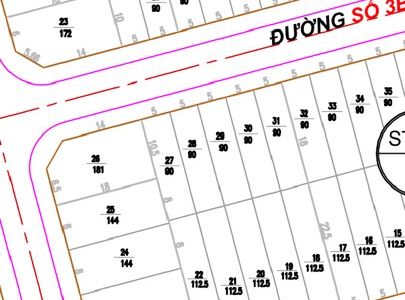 Bán Lô Đất Đường Số 3b Kđt Lhp 2 (5x18) Giá 18.5t/M2. Lh Toàn 0919297968.