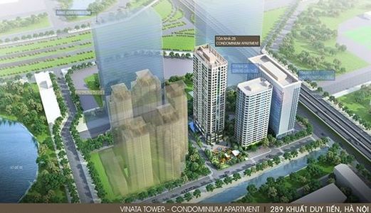 Suất Ngoại Giao - Chung Cư Vinata Tower - 289 Khuất Duy Tiến