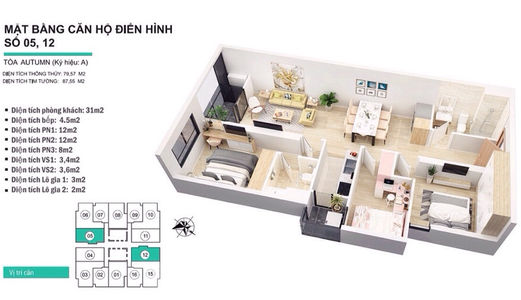 Bán Gấp Căn 84M2 Dự Án Goldseason 47 Nguyễn Tuân, Vị Trí Vàng