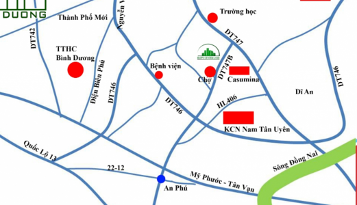 Tôi Cần Bán Ô Đất Ở Tân Uyên. Nằm Ngay Chợ Tiện Kinh Doanh Buôn Bán. Vị Trí Cực Đẹp