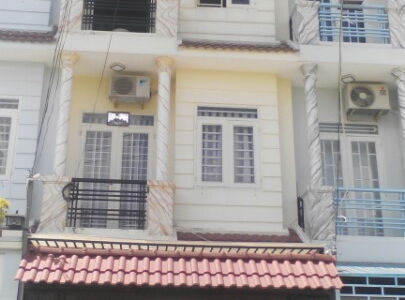 Nhà 1 Trệt 2 Lầu+St Dt:3,3x12=38,4m2 Lê Văn Lương